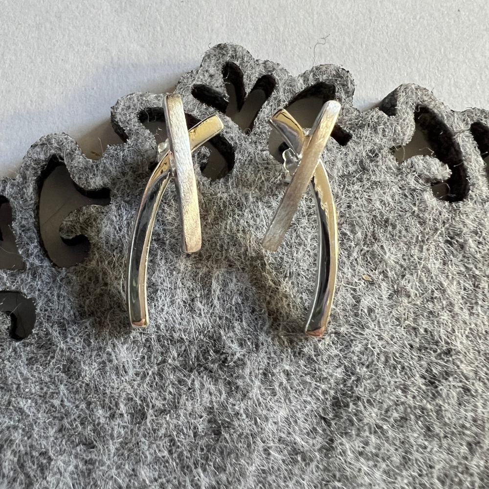 Solid Sterling Silver Earrings - image 6